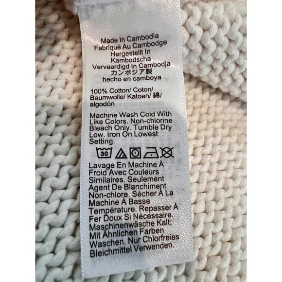 New J. Crew Size XS Rollneck sweater shell White FA23 - Picture 9 of 10